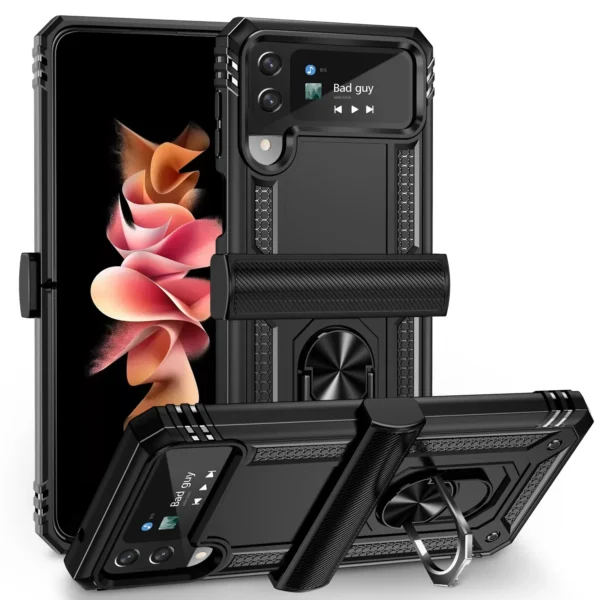 Hard Strong Folding Design Phone Case for Samsung Galaxy Z Flip4 Flip 4 5G Flip3 Cover